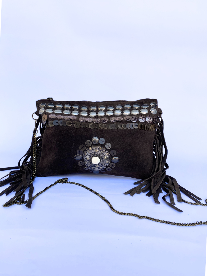 Cartera Humana gamuza