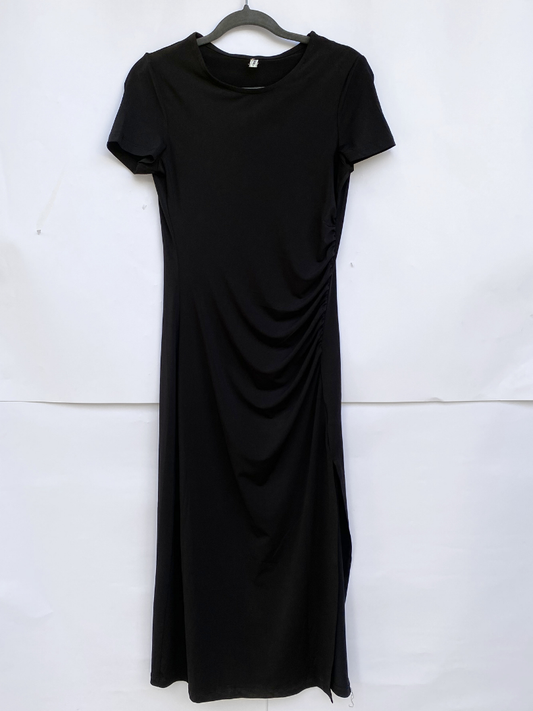 Vestido Blu Girl, lycra, ajustado negro
